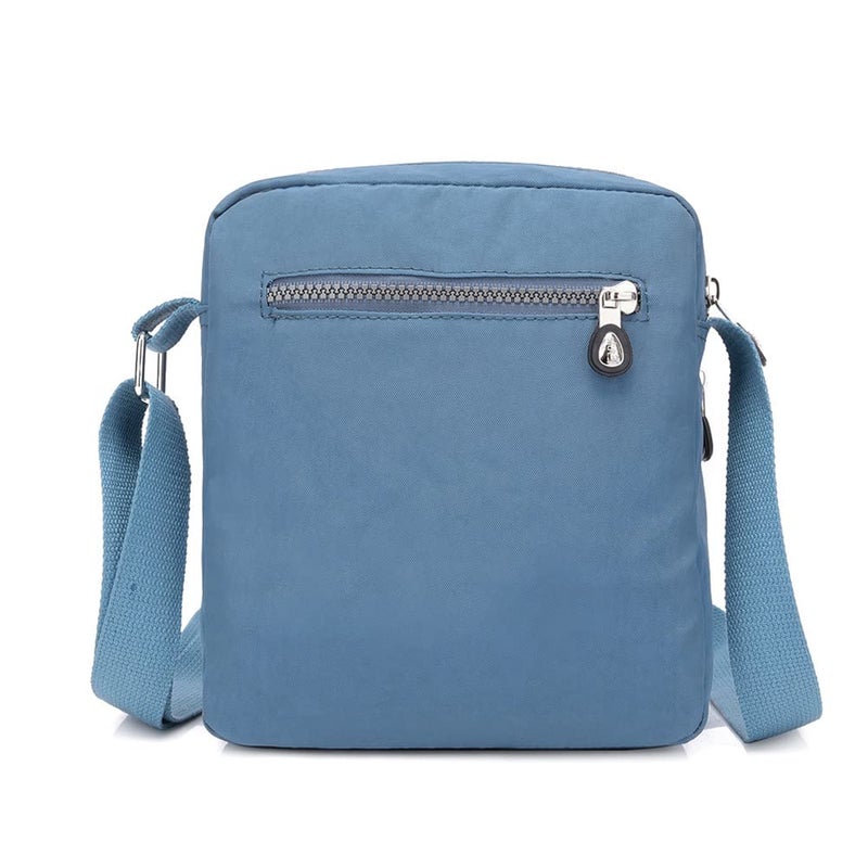 KARRESLY Casual Nylon Purse Handbag Crossbody Bag Waterproof Shoulder Bag for Women (Blue) - Image 4